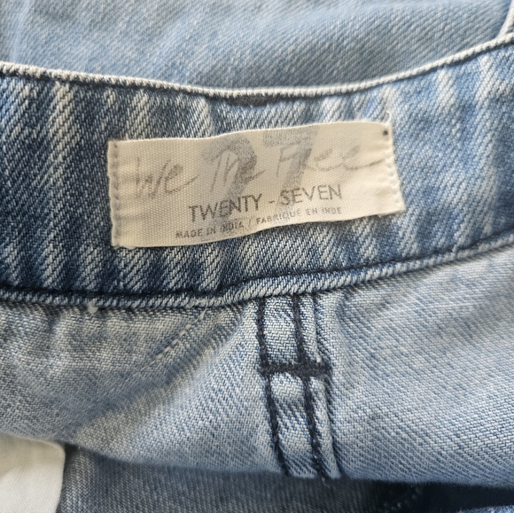 Free People Down To Earth Patch Jean Size 27 - Picture 9 of 9